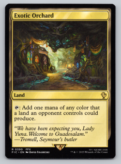 Exotic Orchard - Commander: Final Fantasy MTG - Image 1