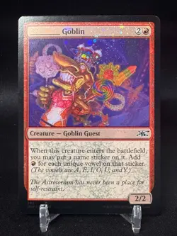 _____ Goblin (Galaxy Foil) - MTG - Unfinity Foil - NM - Image 1