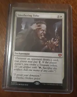 Smothering Tithe MTG Commander Masters #0057 Regular - Image 1