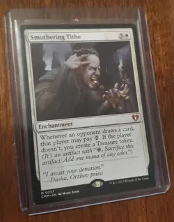 Smothering Tithe MTG Commander Masters #0057 Regular - Image 3
