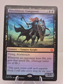 MTG - Bloodthirsty Conqueror - Foundations - FDN - #58 NM FOIL - Image 1