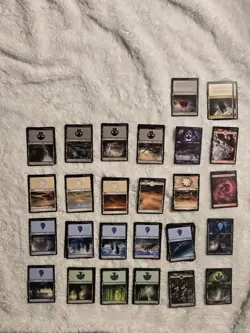 Magic The Gathering Land Bundle Shock Lands, Fetch, Etc. - Image 2