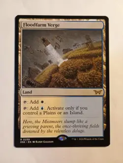 Floodfarm Verge 0259 Mtg Magic The Gathering Regular Rare DSK NM - Image 1