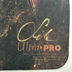 💥MTG Seb McKinnon Damnation Playmat Signed Autographed Kickstarter Sketch Art - Image 5