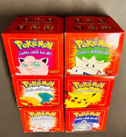 VTG SEALED 1999 POKEMON CARDS Burger King 23K Gold FULL lot Charizard SET x6 NEW - Image 2