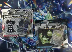 Pokemon Black Bolt and White Flare Tech Sticker Collection Set of 2 - Image 1