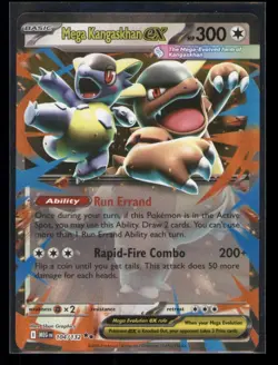 Pokemon Mega Kangaskhan Ex 104/132 NM Mega Evolution NM - Image 1