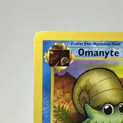 Omanyte Fossil 52/62 Common Non Holo 1999 WOTC Pokemon TCG LP- - Image 3