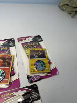 5x Pokemon TCG: Fusion Strike Premium Checklane Blister Blitzle Tepig SEALED - Image 4