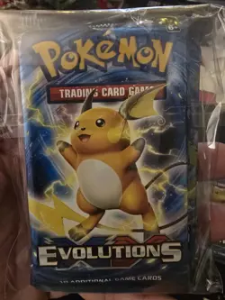 Pokemon XY Evolutions - 2016 - 4 Sealed Booster Packs - Full Art Set Sealed - Image 1