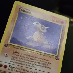 Pokemon TCG - CUBONE - 1ST EDITION - 50/64 - WOTC - JUNGLE (1999) - VINTAGE - MP - Image 2