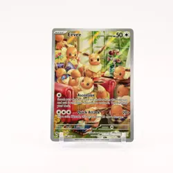 Eevee - 188/167 Twilight Masquerade Illustration Rare Pokemon - NM - Image 1