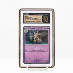 Pokemon Kadabra Cosmos Holo #64 Scarlet & Violet 151 2023- CGC 10 PRISTINE - Image 1