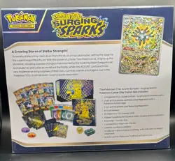 SURGING SPARKS POKEMON CENTER ETB-SEALED-PC EXCLUSIVE-SHIPPING INCLUDED! - Image 3