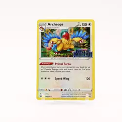 Archeops - SWSH272 Silver Tempest Prerelease STAFF Promo Pokemon - NM/MINT - Image 1