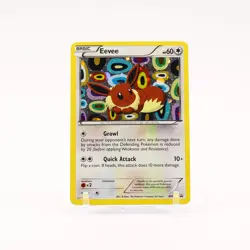 Eevee - BW94 Black Star Promo SWIRL Pokemon - LP - Image 1
