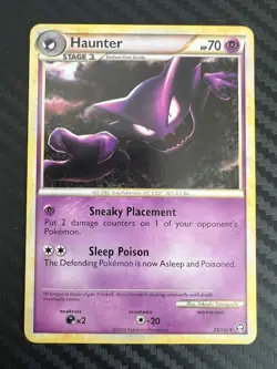 Pokemon TCG Haunter HGSS Triumphant 35/102 Regular Uncommon DMG - Image 1