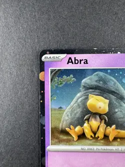 Abra Cosmos Holo 2023 Pokemon Scarlet & Violet: 151 MEW EN 063/165 - Image 3