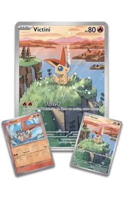 Pokemon TCG - Black & White Unova Victini Illustration Collection - Image 2