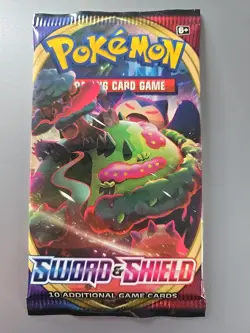 Sword And Shield Base Set Booster Pack LOT of 4 Factory Sealed ART SET Pokemon - Image 4
