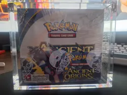 Pokemon TCG XY Ancient Origins Booster Box Factory Sealed Acrylic Case Included - Image 1