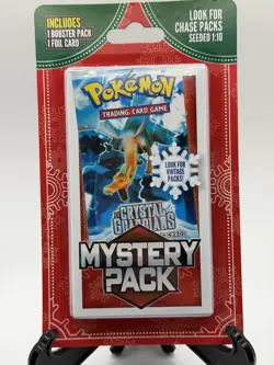 Pokemon Mystery Pack Sealed Seeded 1:10. EX Crystal Guardians/Vintage Packs - Image 1