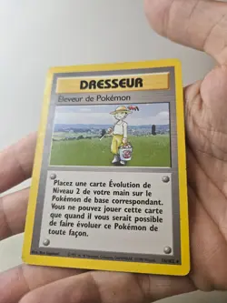 Dresseur Eleveur de Pokemon 76/102 Wizards Set de Base carte Pokemon FR - Image 4