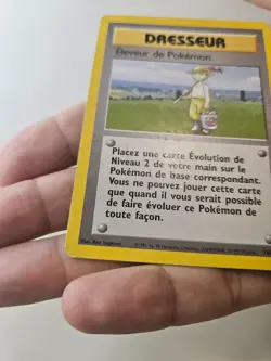 Dresseur Eleveur de Pokemon 76/102 Wizards Set de Base carte Pokemon FR - Image 5