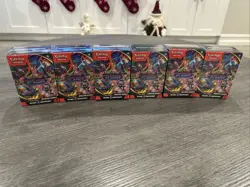 Lot Of 6 Pokemon Mega Evolution Phantasmal Flames Booster Bundle. 36 Total Packs - Image 1
