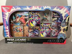 Pokemon TCG: Mega Lucario EX Figure Collection Box - SEALED - Image 2