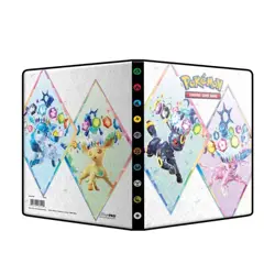 Pokemon Portfolio Binder Ultra PRO 4 Pocket SV 8.5 Prismatic Evolutions - Image 1