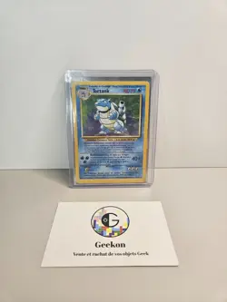 Carte Pokemon Tortank 2/102 Holo Set de Base Wizards FR - Image 1
