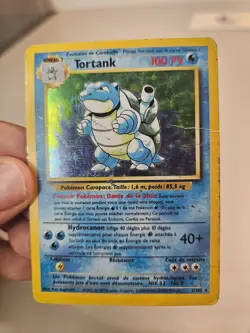 Carte Pokemon Tortank 2/102 Holo Set de Base Wizards FR - Image 5
