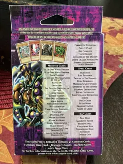 Konami Yu-Gi-Oh! Kaiba Reloaded Starter Deck 2014 NEW Yugioh Starter Deck - Image 2
