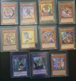Dark Magician Girl Complete Art Set Quarter Century Alt Art Secret NM YuGiOh - Image 1