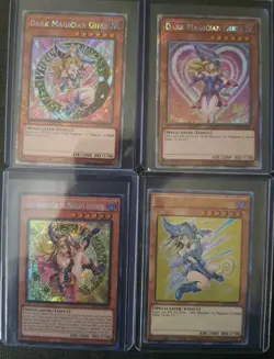 Dark Magician Girl Complete Art Set Quarter Century Alt Art Secret NM YuGiOh - Image 2