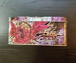 Yugioh 5d's Black Rose Dragon 2008 Empty Collector Tin - Image 2