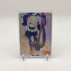 Cynthia Full Art Goddess Story Pokemon Waifu Trading Card Holofoil - Image 1