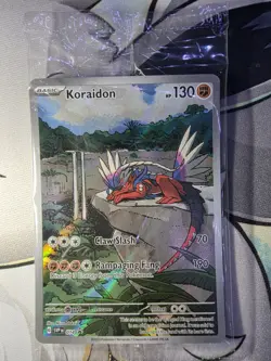 Koraidon 014 Sv: Scarlet & Violet Promo Cards Holo Sealed Black Star - Image 1