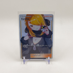 Cynthia Full Art Goddess Story Pokemon Waifu Trading Card Holofoil - Image 1