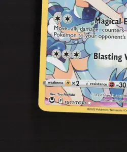 Altaria TG11/TG30 Silver Tempest Full Art Ultra Rare Holo Pokemon Card NM - Image 5