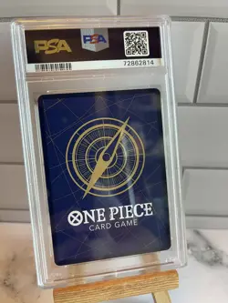 One Piece Card Game TCG Trafalgar Law P-009 Tournament Promo English PSA 9 - Image 2
