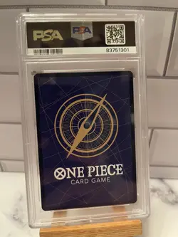 PSA 9 One Piece English Card - Monkey D Luffy P-006 - Image 2
