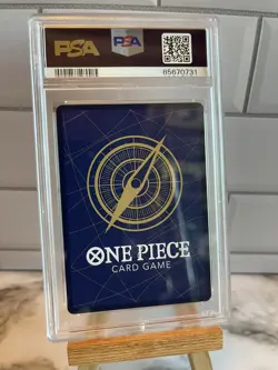 One Piece Card Game Donquixote Doflamingo SP ST03-009 SR Wanted OP03 PSA 9 - Image 2