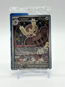 Noctowl 141 Sv: Scarlet & Violet Promo Cards Holo Pokemon TCG - SEALED - Image 1