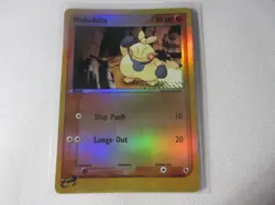 Makuhita Reverse Holo EX Ruby & Sapphire Pokemon Card LP - Image 1