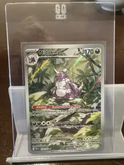 Nidoking 174/165 SV: Scarlet & Violet 151 MEWen English Pokemon Card NM - Image 3