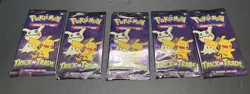 Pokemon Trick Or Trade Booster Halloween 5 Packs Sealed 2023 (15 Total Cards) - Image 1