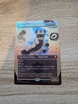 Appa, Steadfast Guardian (Borderless) Avatar: The Last Airbender Foil - Image 1