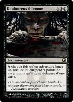 Magic MTG - Douloureux dilemme - Cicatrices de Mirrodin - MINT/NMINT - FR - Image 1